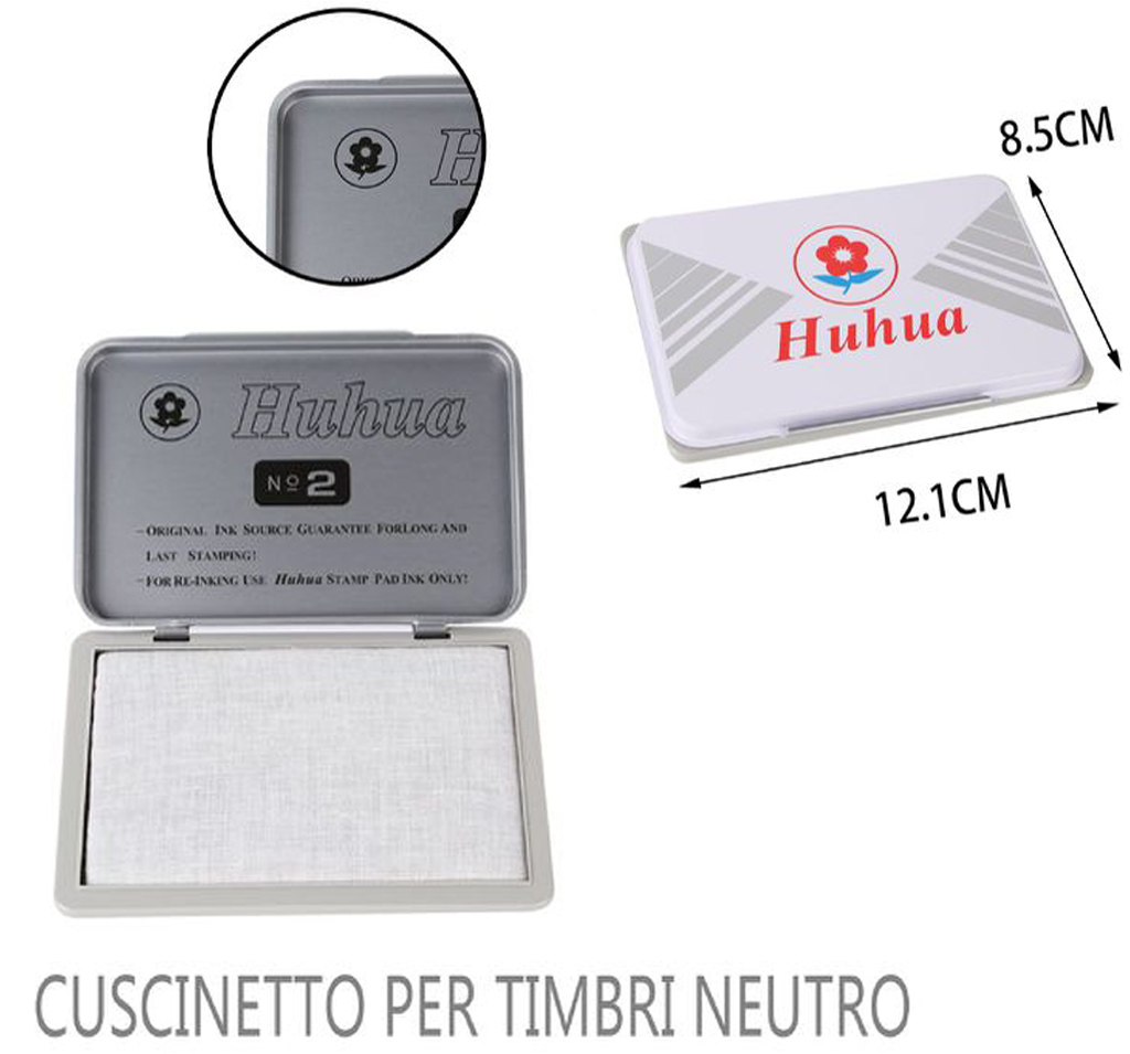 TAMPONE PER TIMBRO CUSCINETTO SPUGNA COLORE blu, rosso, nero 8086888590088